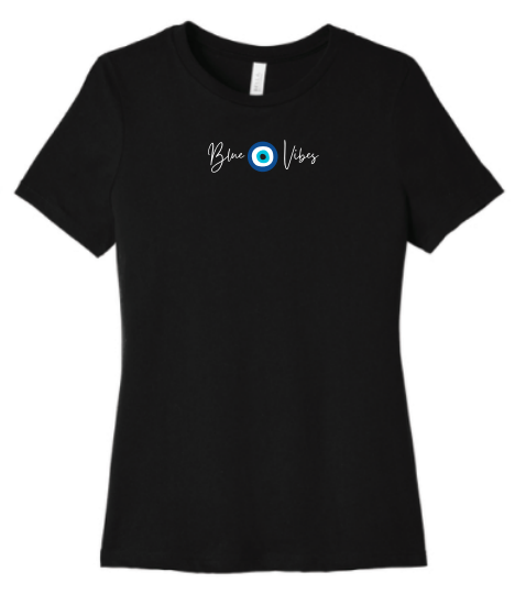 Blue Eye Vibes - Relaxed Jersey Short Sleeve T-Shirt